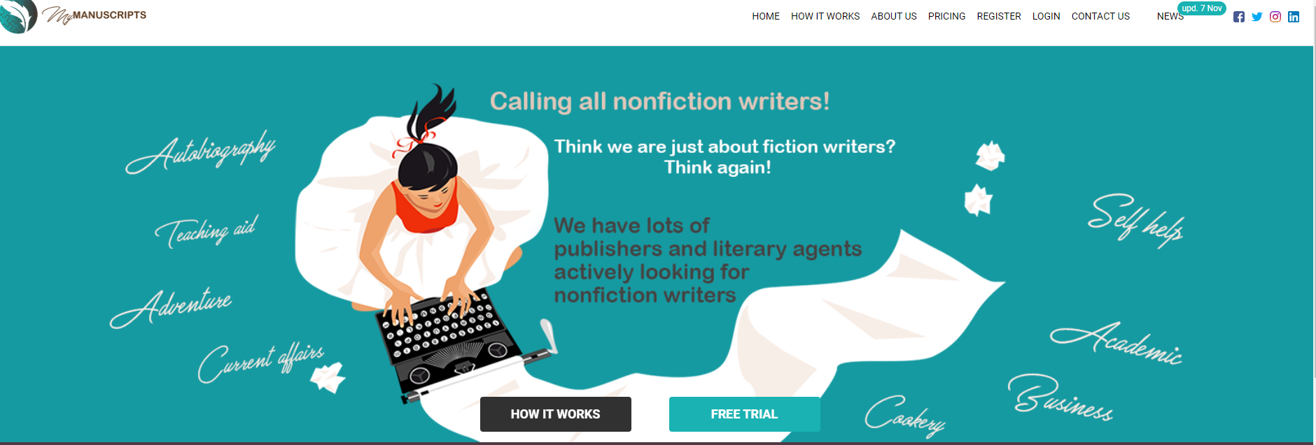 MyManuscripts platform